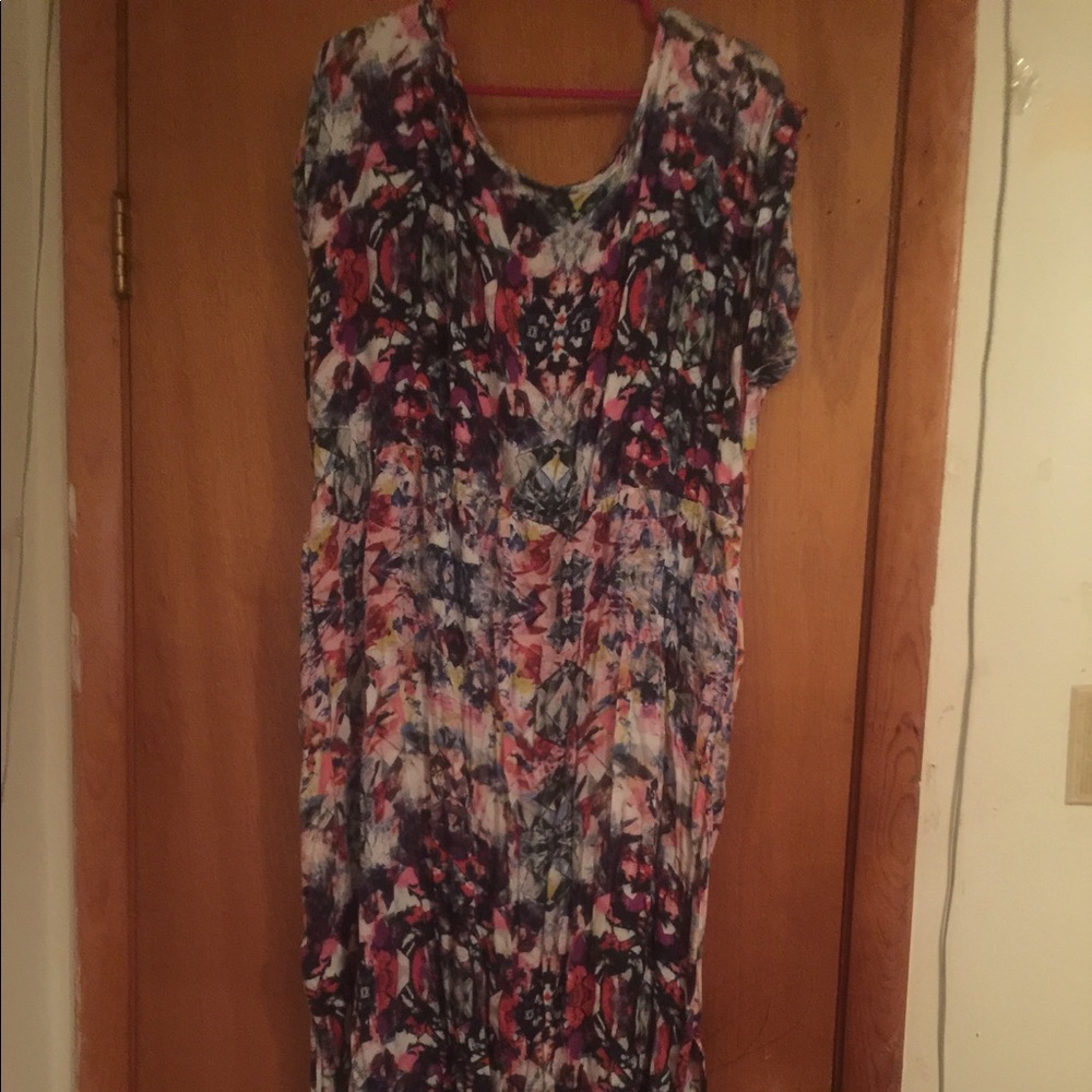 Multicolor Long Summer Dress